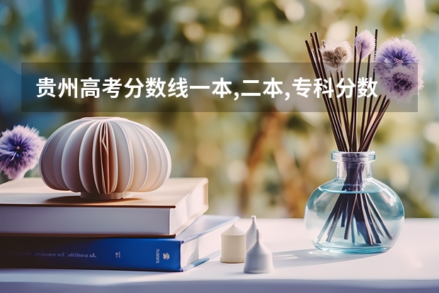 贵州高考分数线一本,二本,专科分数线 贵州专科学校分数线