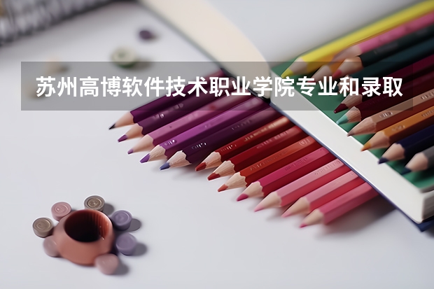 苏州高博软件技术职业学院专业和录取分数线介绍（院校简介）