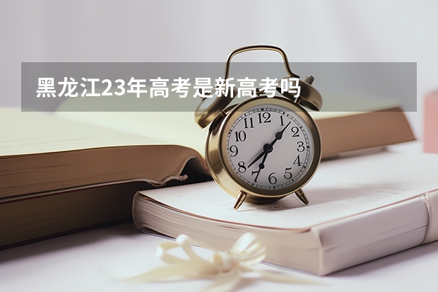 黑龙江23年高考是新高考吗