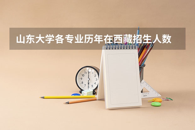 山东大学各专业历年在西藏招生人数 学费多少钱