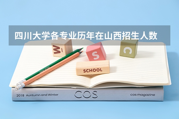 四川大学各专业历年在山西招生人数 学费多少钱