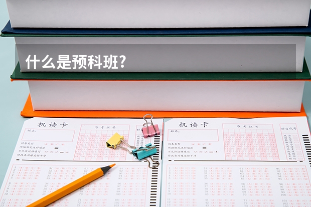 什么是预科班?