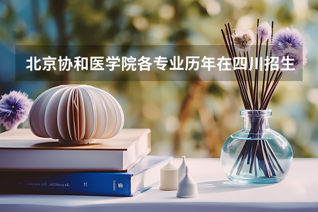 北京协和医学院各专业历年在四川招生人数 学费多少钱