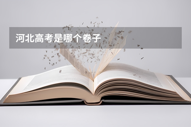 河北高考是哪个卷子