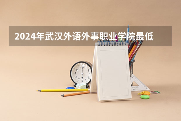 2024年武汉外语外事职业学院最低多少分能录取 湖北历年录取分数线