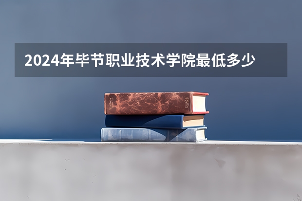 2024年毕节职业技术学院最低多少分能录取 贵州历年录取分数线