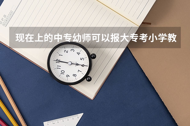 现在上的中专幼师可以报大专考小学教育专业吗？