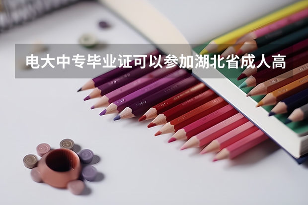 电大中专毕业证可以参加湖北省成人高考吗？