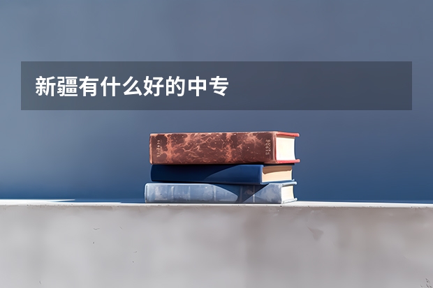 新疆有什么好的中专