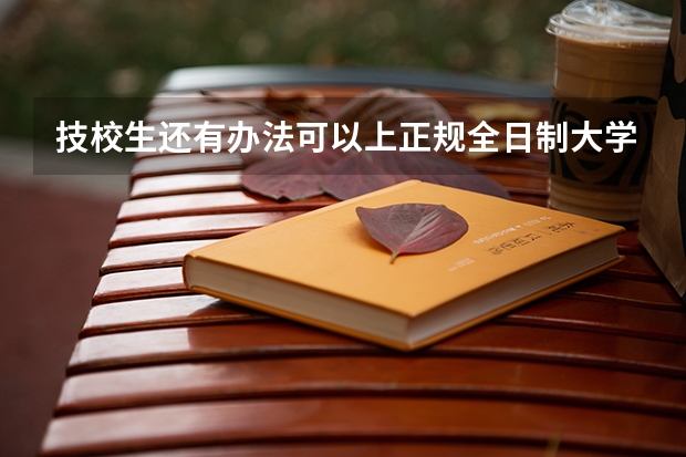技校生还有办法可以上正规全日制大学吗