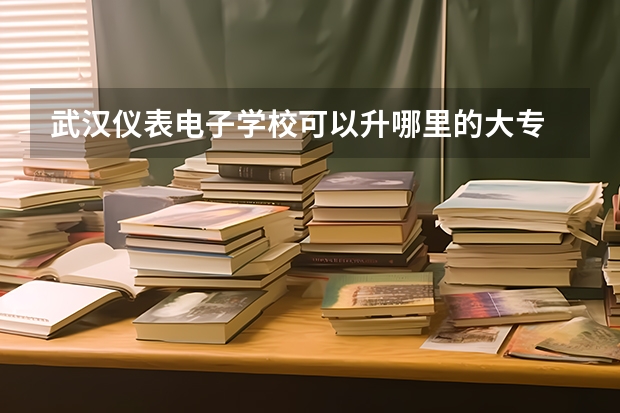 武汉仪表电子学校可以升哪里的大专