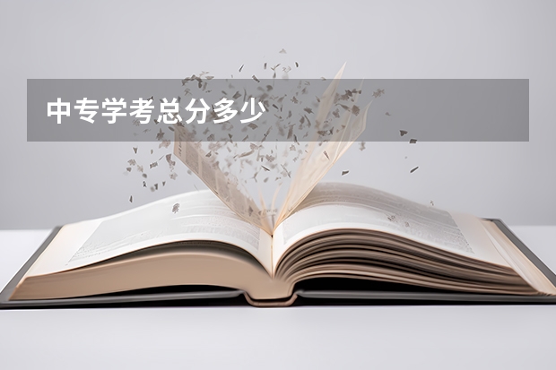 中专学考总分多少