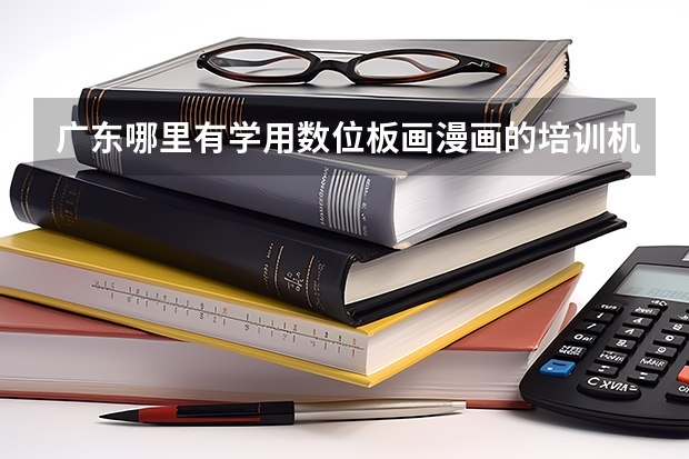 广东哪里有学用数位板画漫画的培训机构？不是中专大专的，是像补习班那种上课风格的
